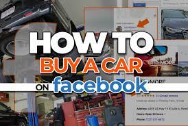 How to Buy a Car on Facebook Marketplace